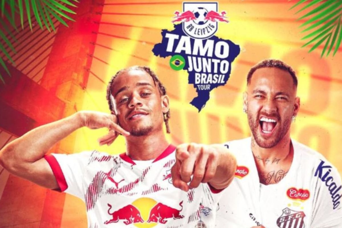 Xavi Simons e Neymar (foto: Divulgação / redes sociais)