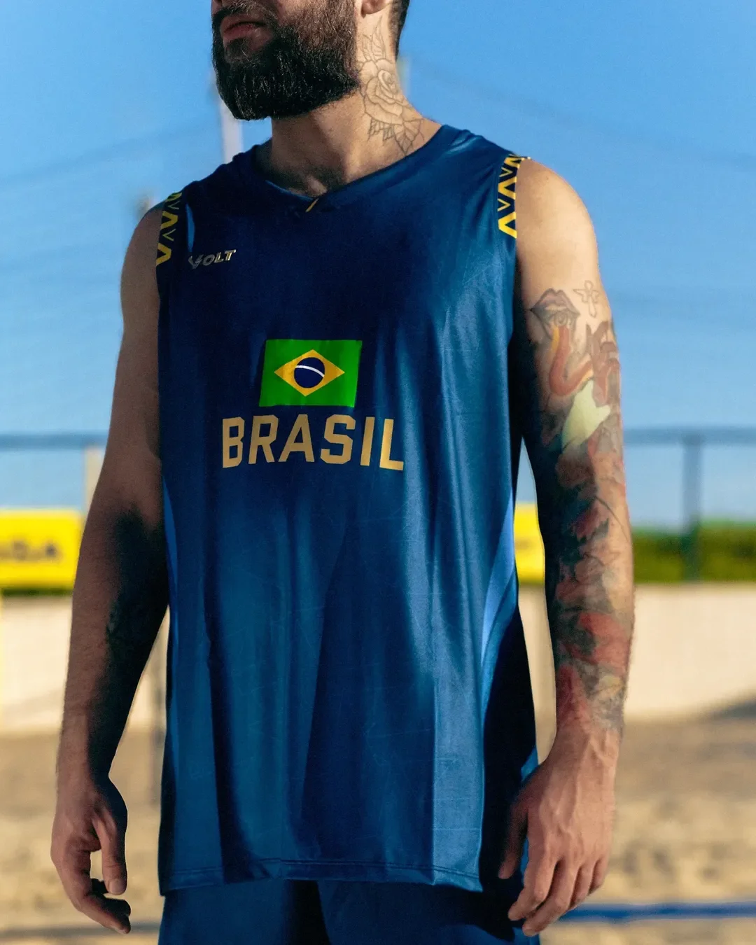 Novos uniformes da Seleção Brasileira de Vôlei foram produzidos juntos da Volt