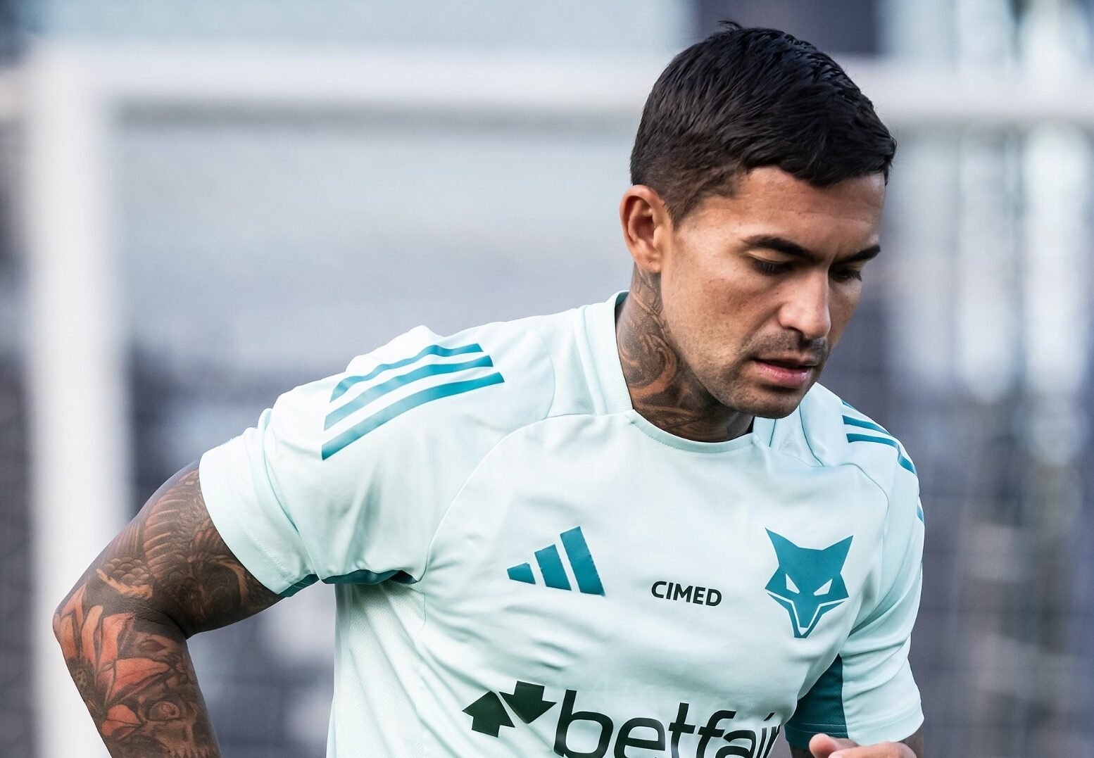 Dudu correndo (foto: Gustavo Aleixo/Cruzeiro)