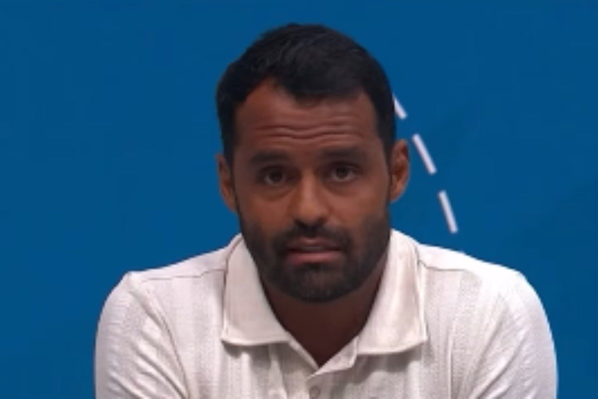 Conrado Santana durante programa do SporTV (foto: Reprodução)