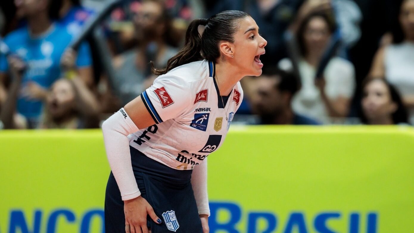 Kika em quadra (foto: Hedgard Moraes/Minas Tênis Clube)