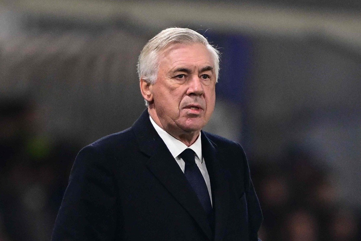 Carlo Ancelotti, técnico do Real Madrid (foto: Marco BERTORELLO / AFP - 10/12/2024)