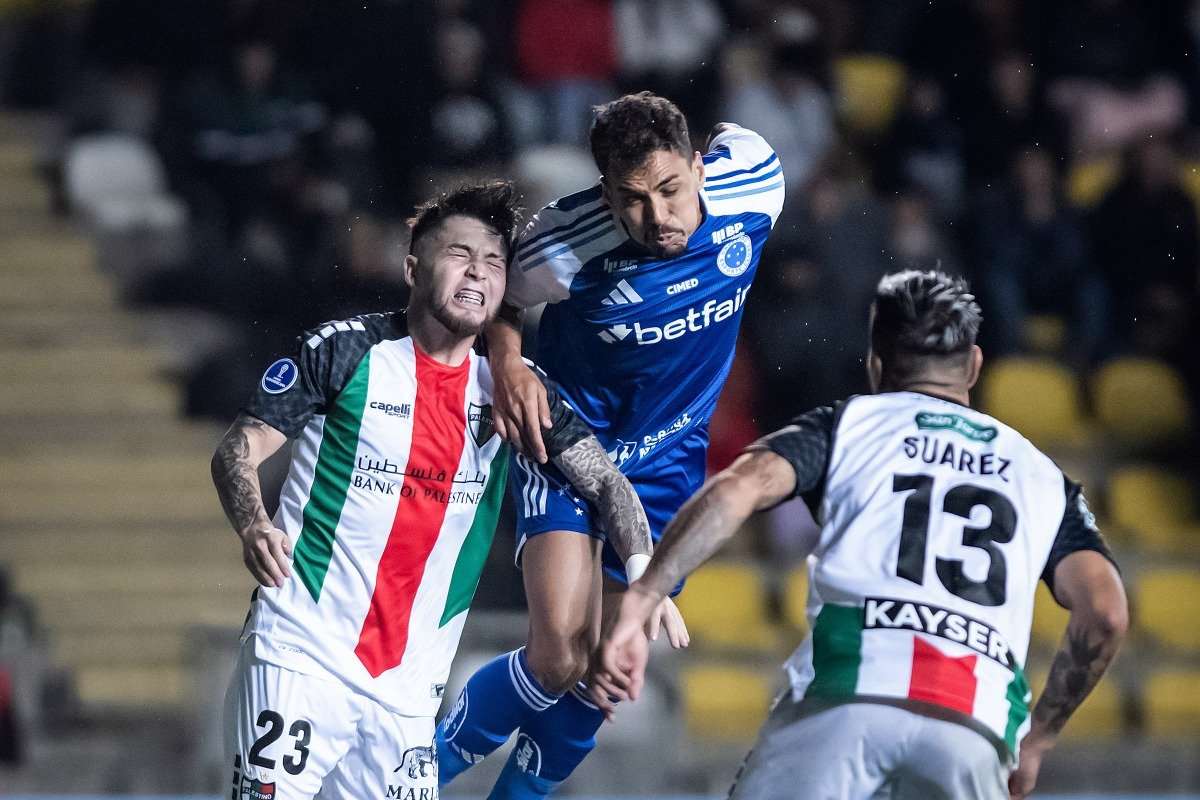 Partida entre Cruzeiro e Palestino (foto: Gustavo Aleixo/Cruzeiro)