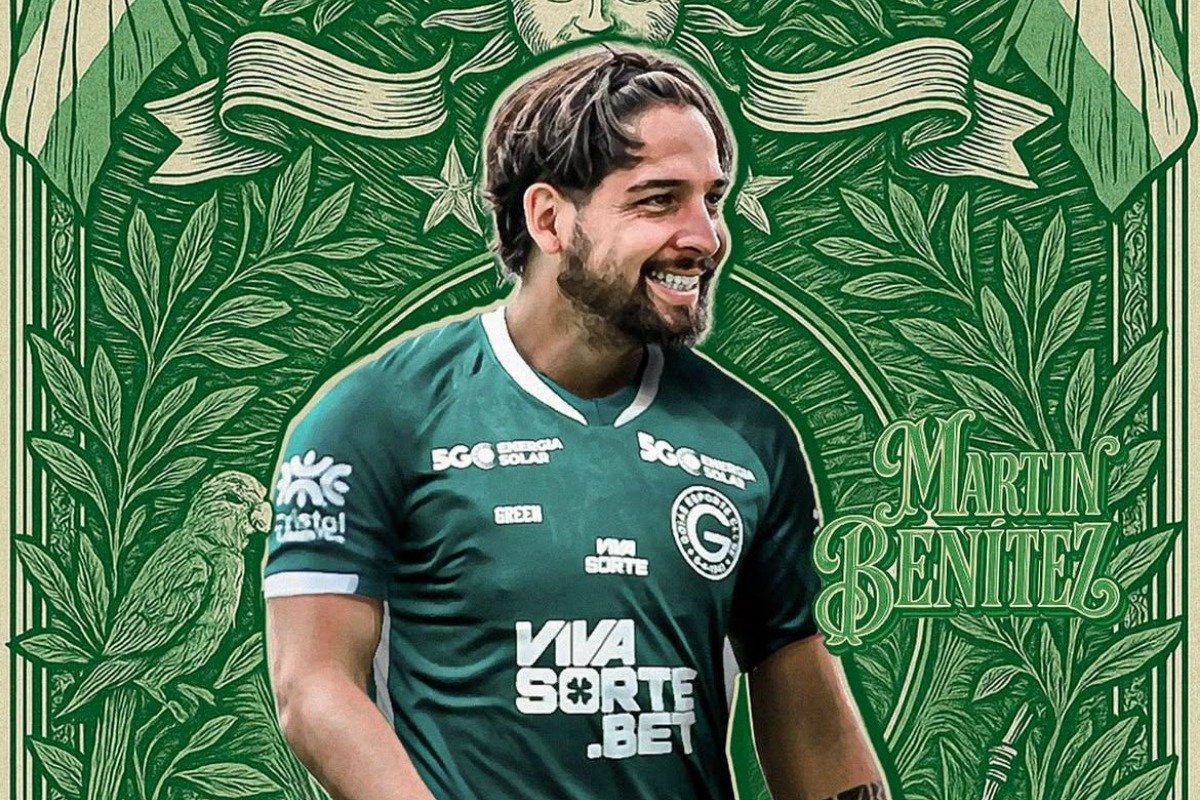 Benítez foi anunciado pelo Goiás (foto: Divulgação/Goiás)