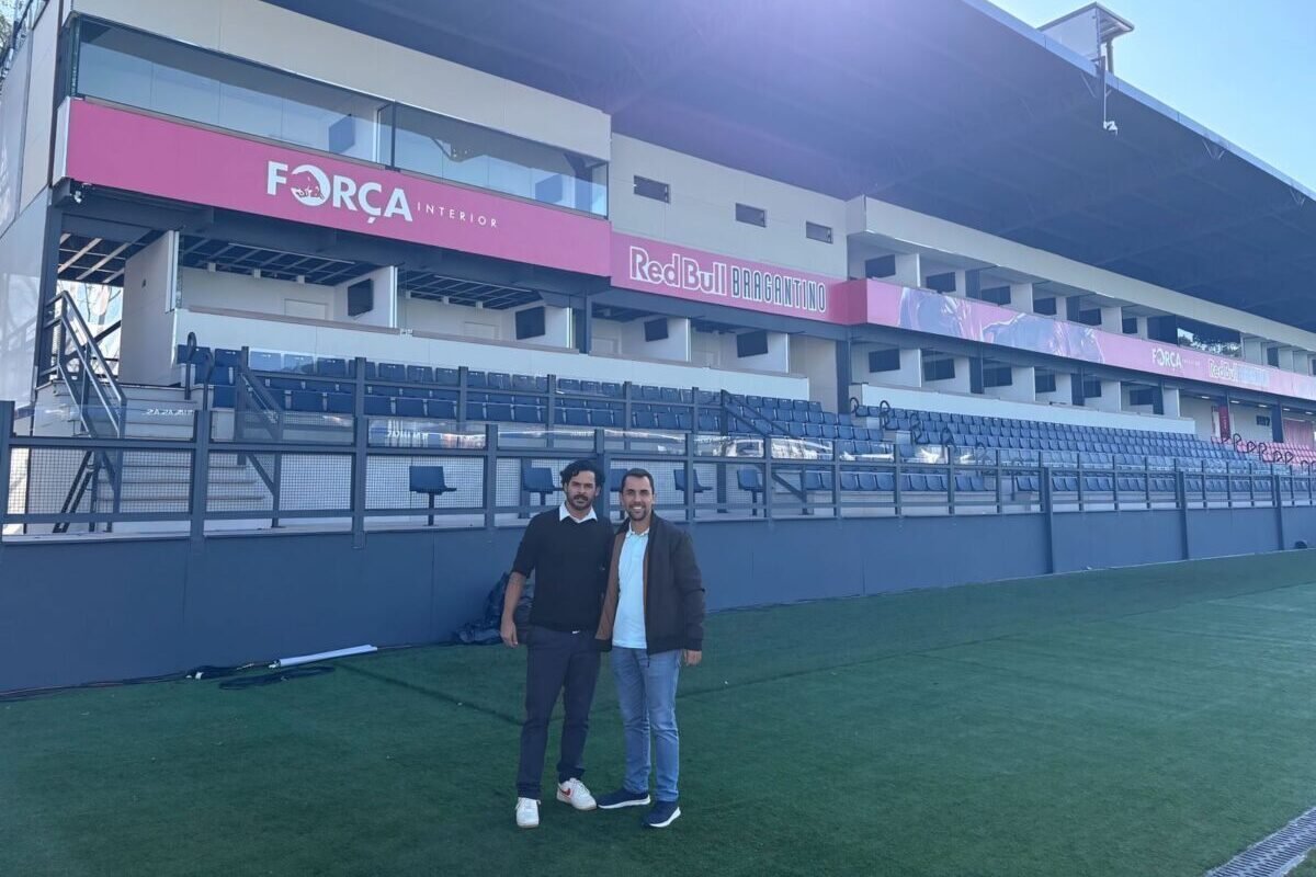 Dirigentes do Betim visitaram estrutura do Bragantino (foto: Divulgação/Betim Futebol)