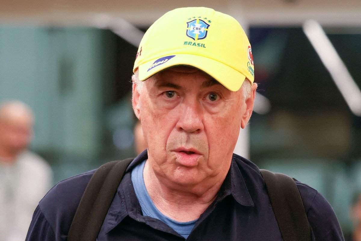 Carlo Ancelotti, técnico da Seleção Brasileira (foto: RAFAEL RIBEIRO/CBF)