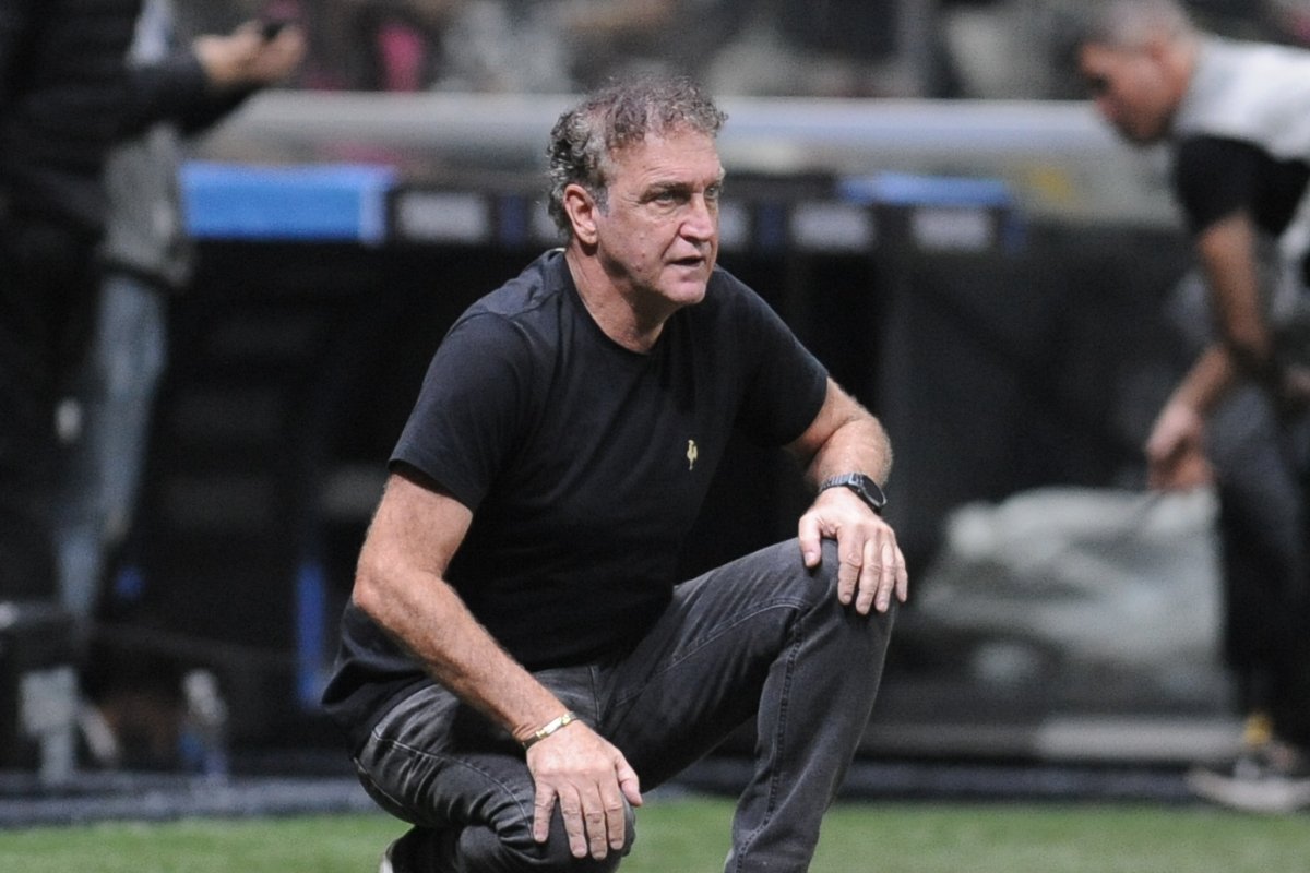 Cuca, técnico do Atlético (foto: Alexandre Guzanshe/EM/DA.Press)