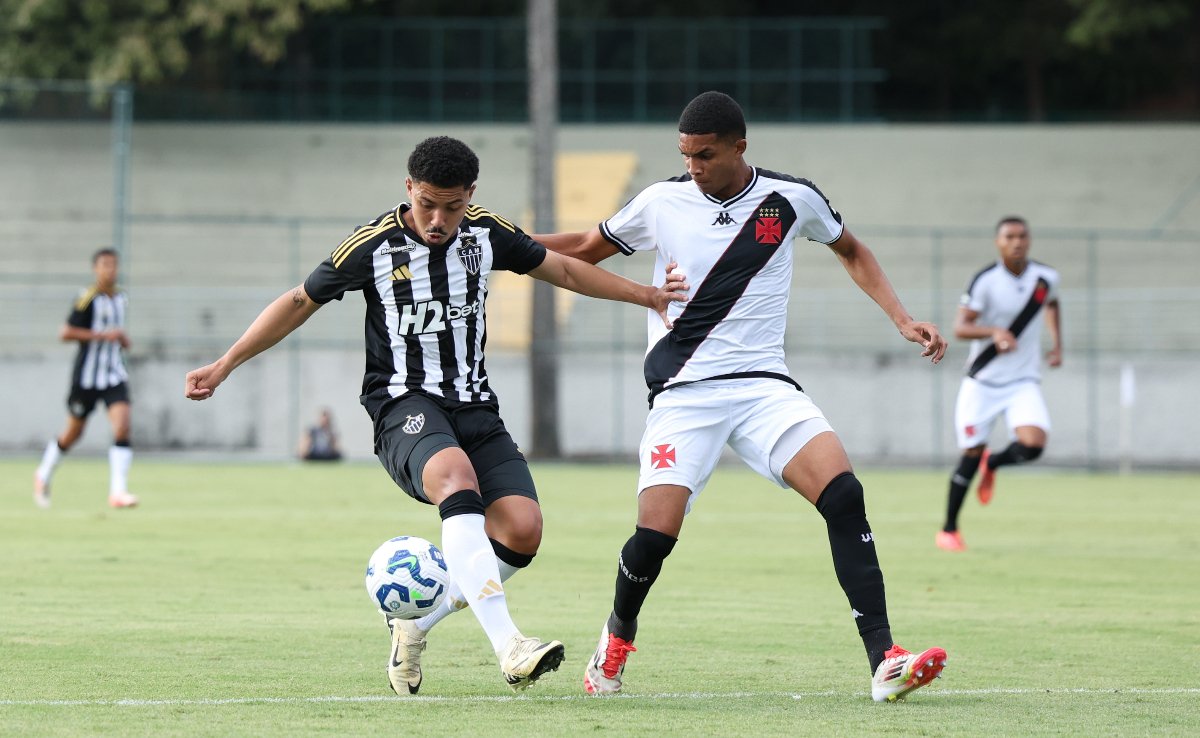 Atlético cedeu empate ao Vasco no Campeonato Brasileiro Sub-20 (foto: Daniela Veiga/Atlético)