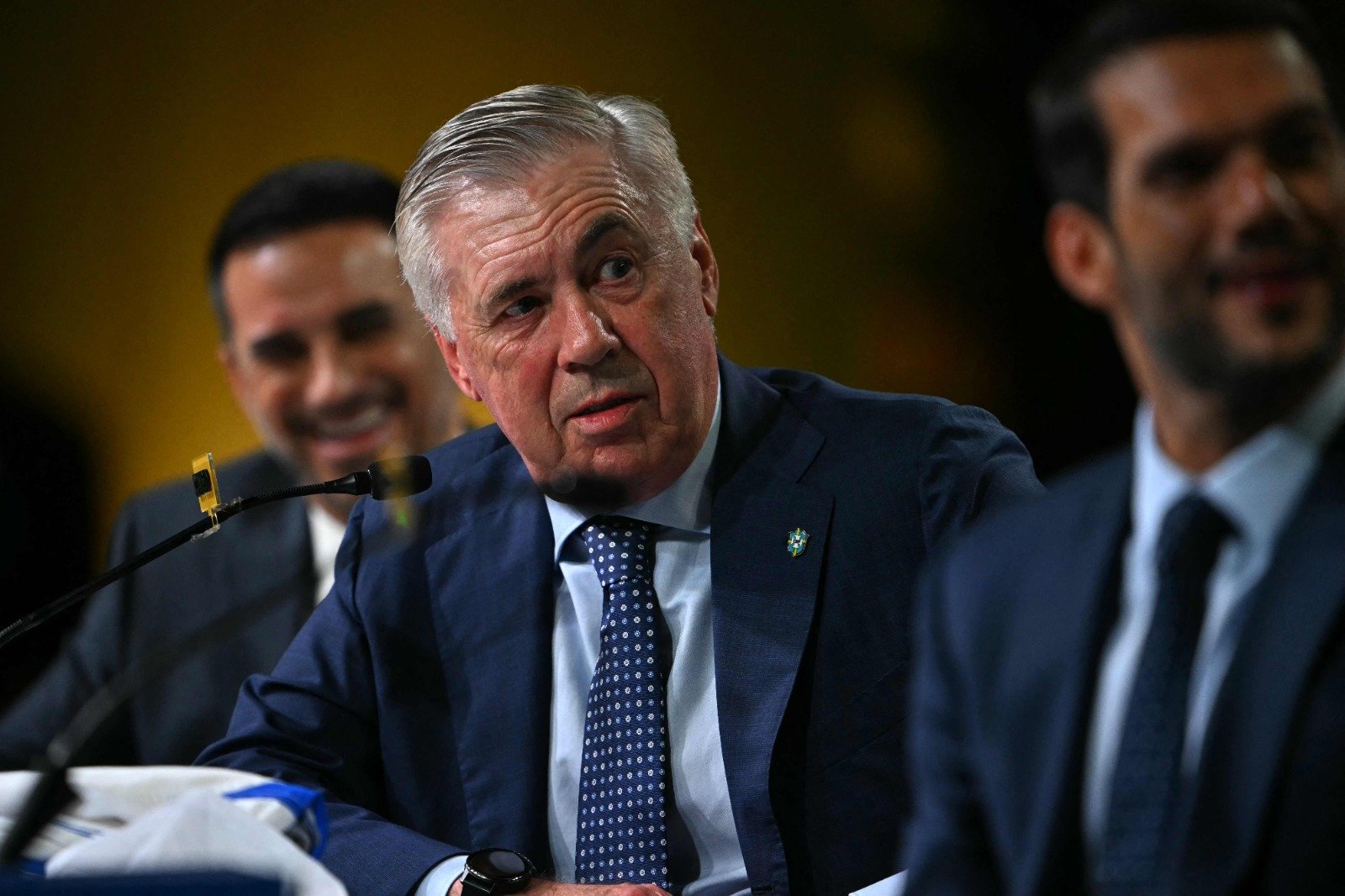 Técnico Carlo Ancelotti (foto: Mauro Pimentel/AFP)