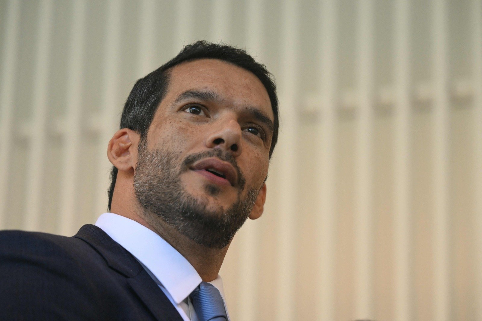 Samir Xaud, presidente da CBF - (foto: Mauro Pimentel/AFP)