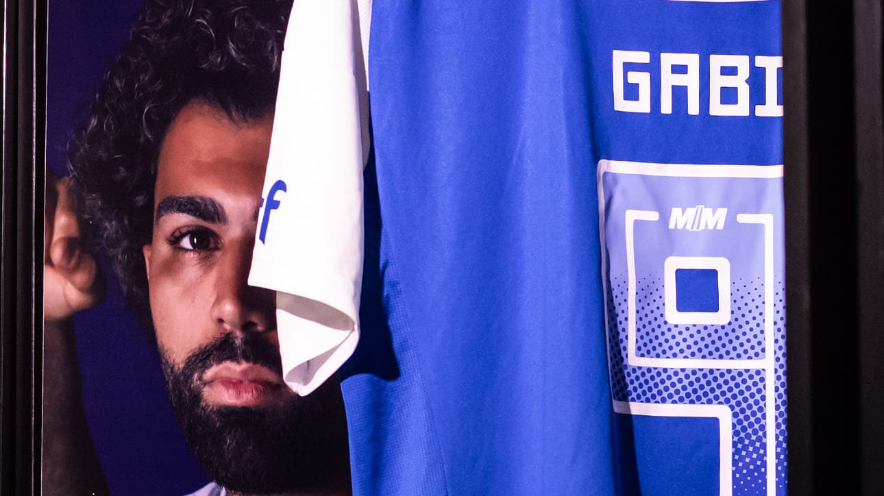 Vestiário de Gabi, atacante do Cruzeiro (foto: Gustavo Aleixo/Cruzeiro)