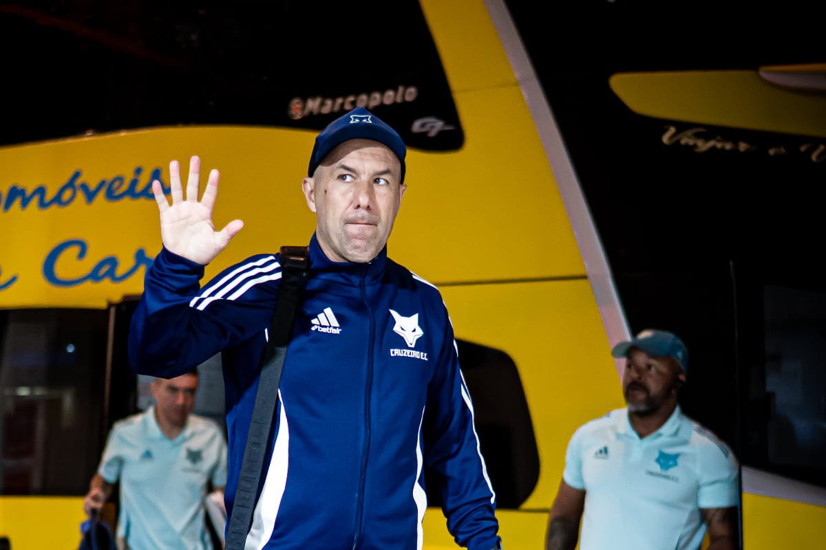 Leonardo Jardim, técnico do Cruzeiro (foto: Samuel Andrade/Cruzeiro)