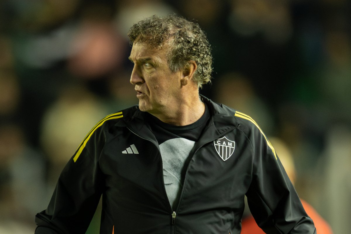 Cuca, técnico do Atlético (foto: Pedro Souza/Atlético)