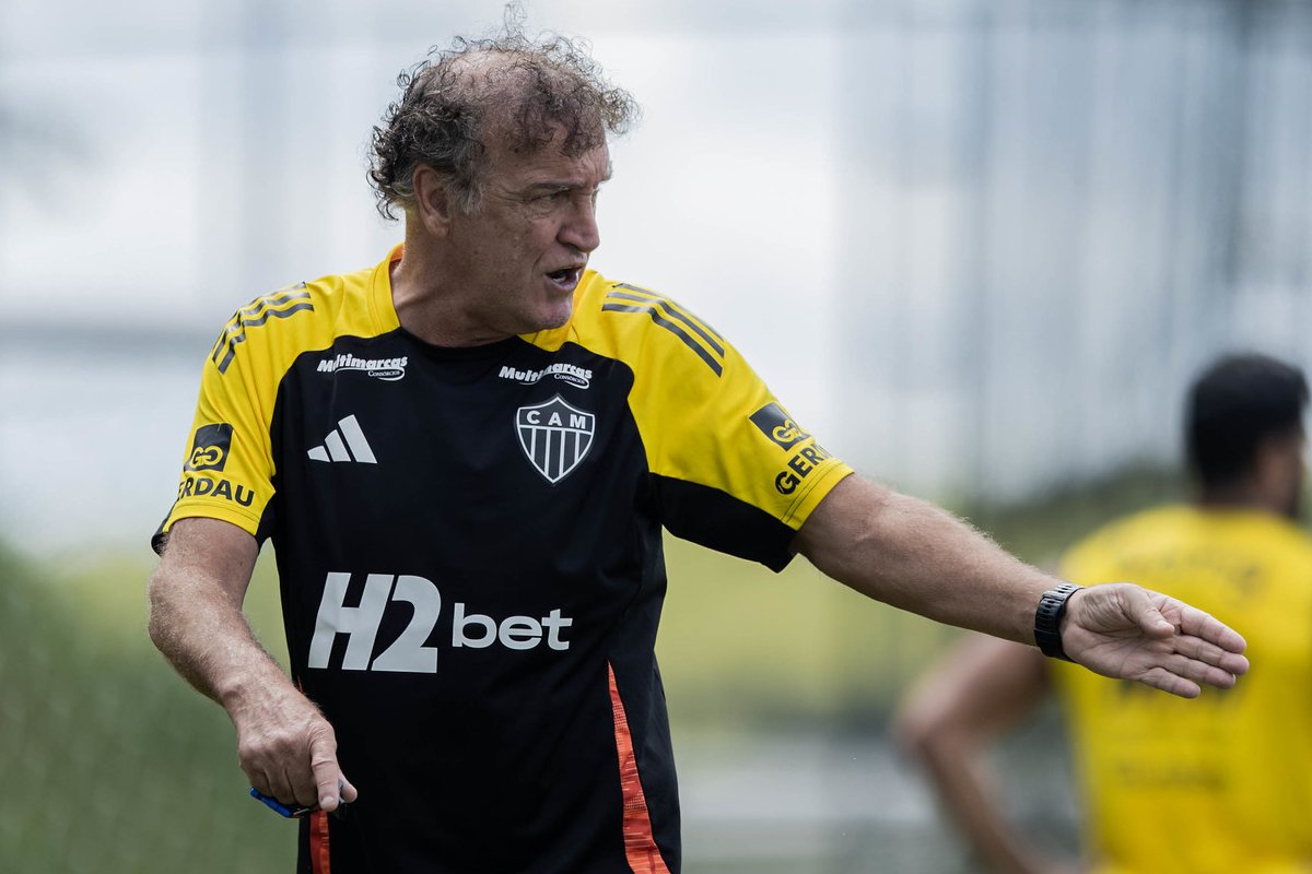 Cuca, técnico do Atlético (foto: Pedro Souza/Atlético)