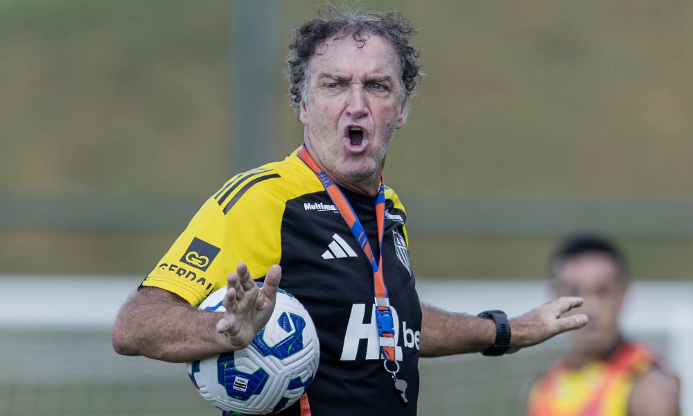 Cuca, técnico do Atlético (foto: Pedro Souza/Atlético)