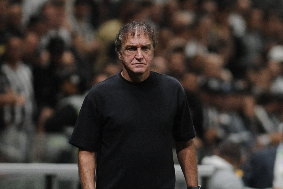 Cuca, técnico do Atlético (foto: Alexandre Guzanshe/EM/D.A. Press)