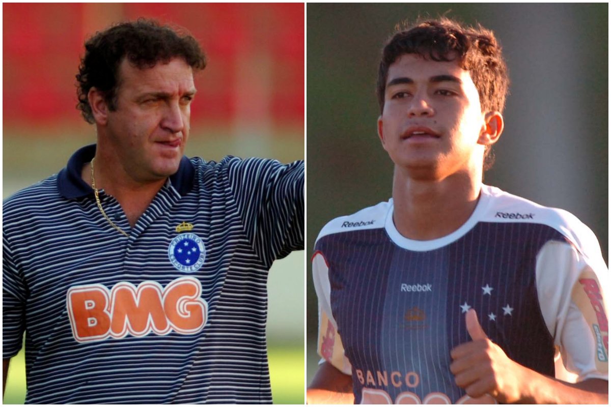 Cuca e Dudu trabalharam juntos no Cruzeiro (foto: Alexandre Guzanshe/EM/D.A Press e orge Gontijo/EM/D.A Press)