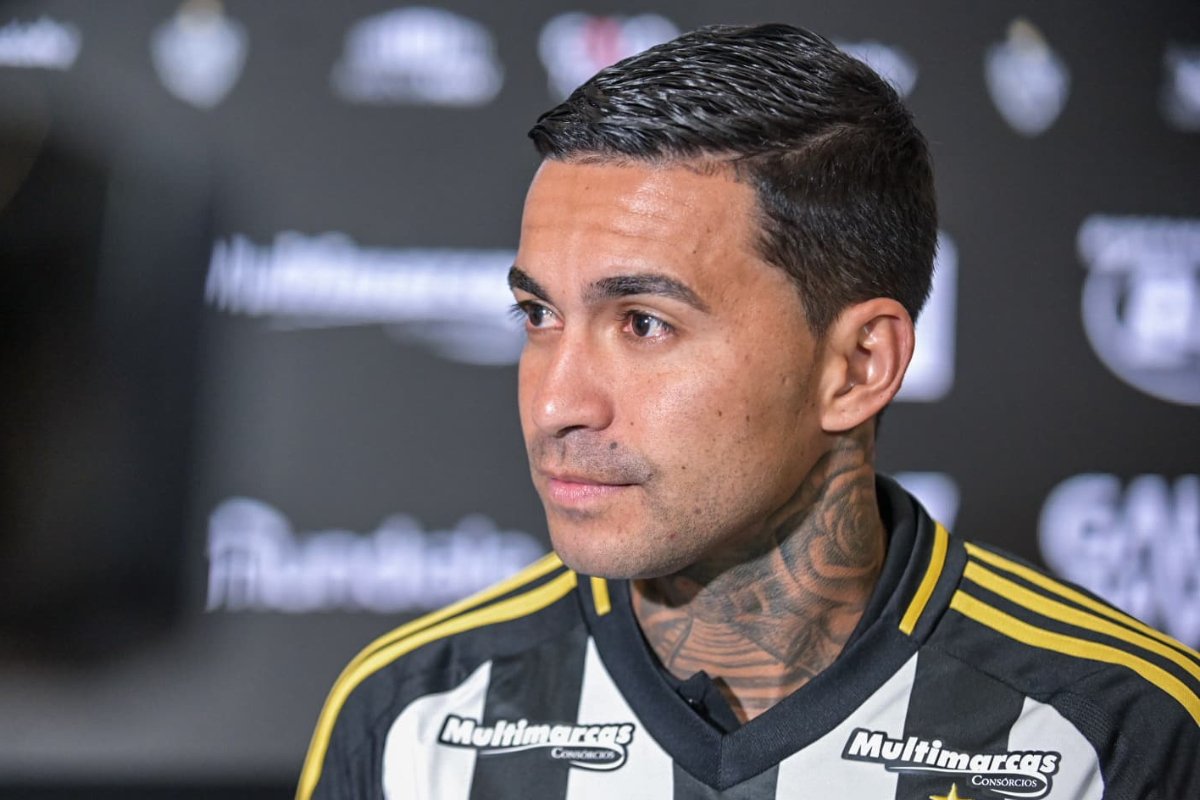 Dudu, atacante do Atlético (foto: Leandro Couri/EM/D.A. Press)