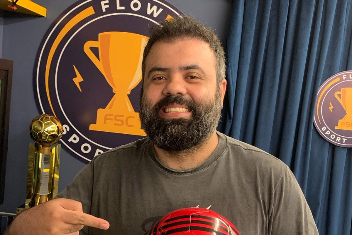 Igor 3K, apresentador do Flow Podcast (foto: Reprodução)