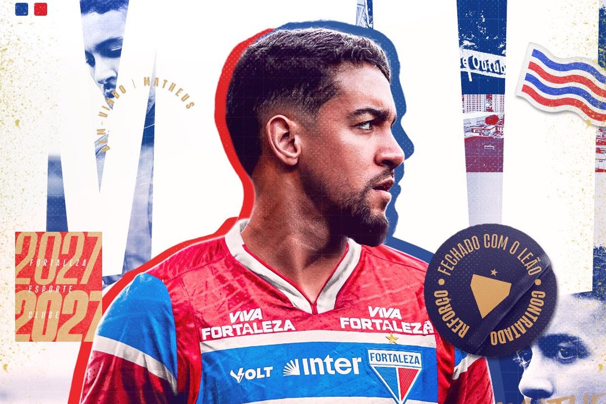 Matheus Pereira, novo reforço do Fortaleza (foto: Divulgação)