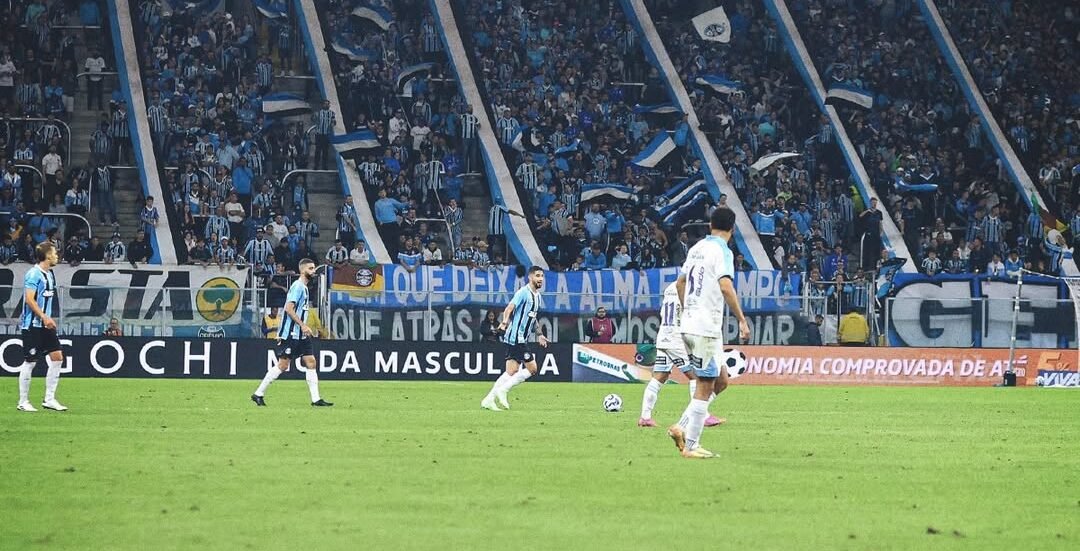 Grêmio e CSA empataram na Copa do Brasil (foto: Divulgação/Grêmio)