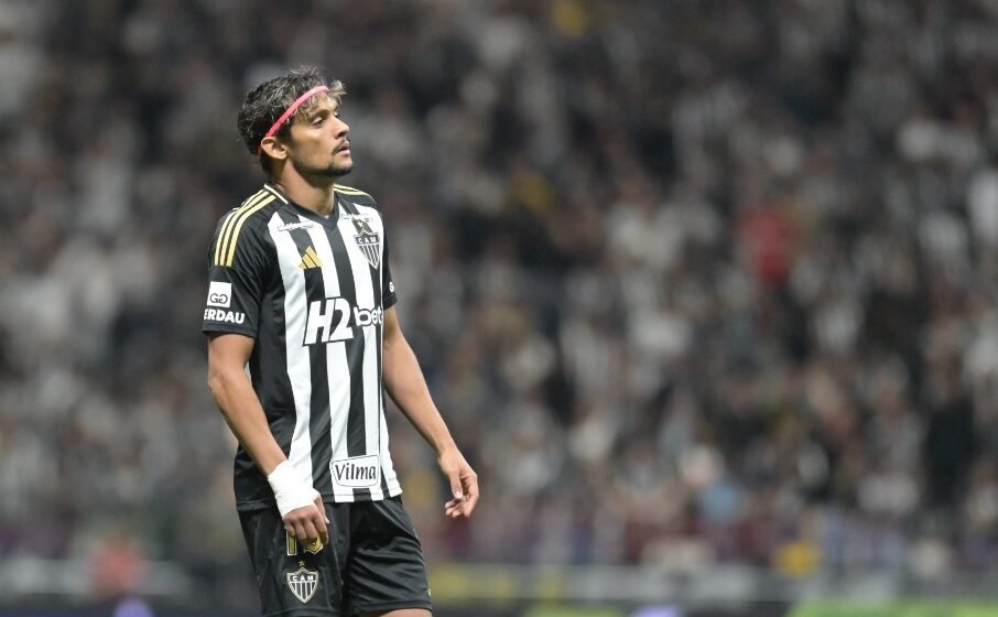 Gustavo Scarpa com a camisa do Atlétio (foto: Leandro Couri/EM/D.A Press)