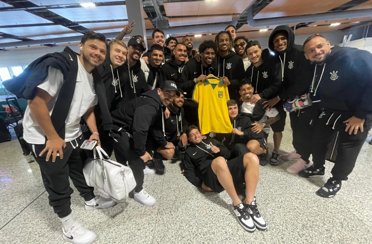 Jogadores do Corinthians (foto: Divulgação/Agência Corinthians)