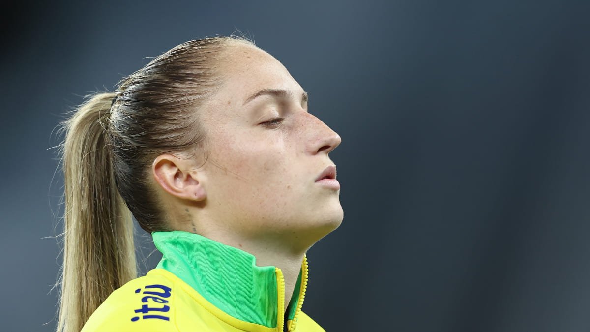 Isa Haas, zagueira do Cruzeiro e da Seleção Brasileira (foto: Lívia Villas Boas/CBF)