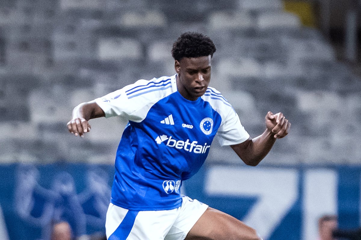 Jonathan Jesus, jogador do Cruzeiro (foto: Gustavo Aleixo/Cruzeiro)