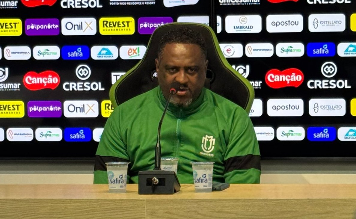 Jorge Castilho, técnico do Maringá (foto: Wendel Gomes/Maringá)