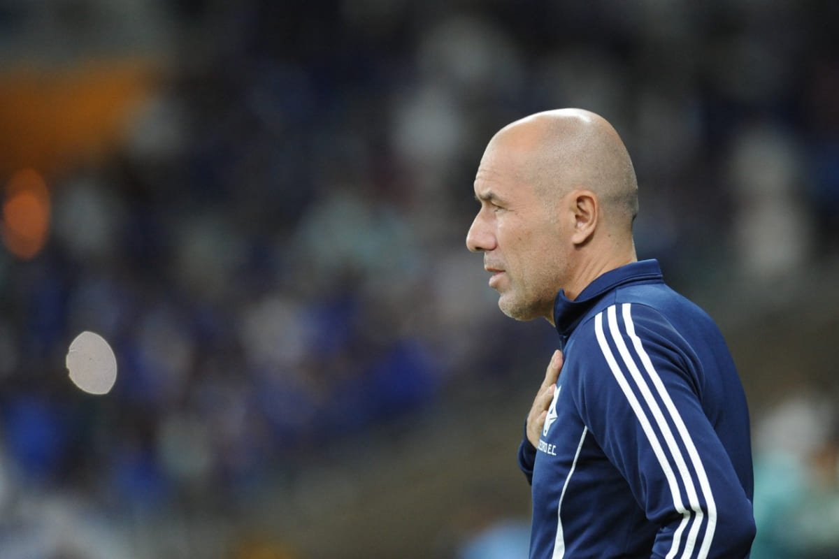 Leonardo Jardim, técnico do Cruzeiro (foto: Alexandre Guzanshe/EM/DA Press)