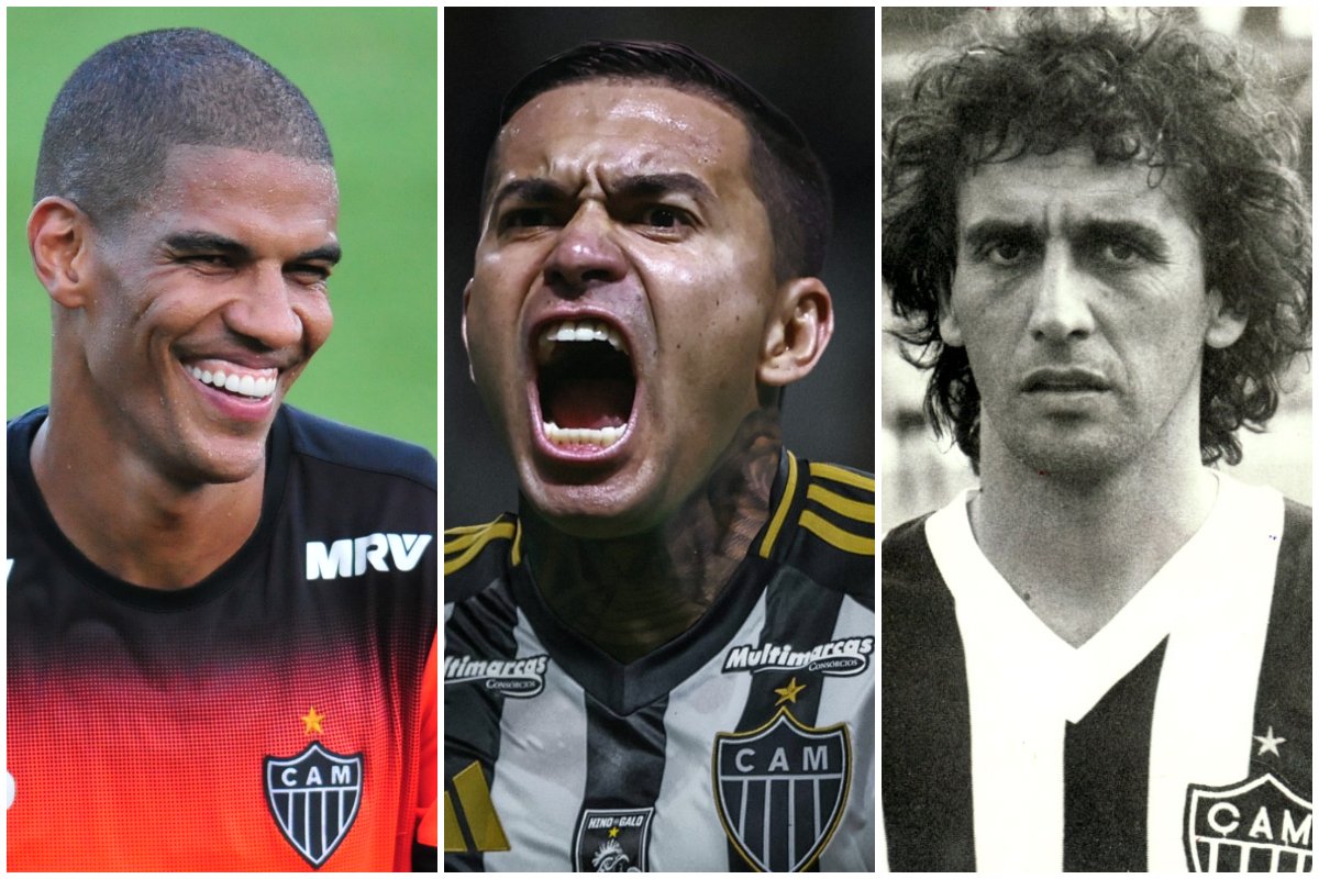 Dudu se junta a Leonardo Silva, Nelinho e outros jogadores que trocaram o Cruzeiro pelo Atlético (foto: Alexandre Guzanshe/EM/D.A Press | Re)