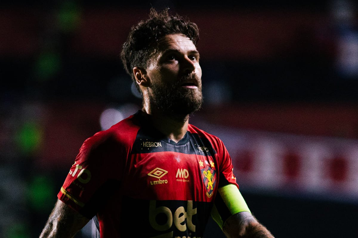 Lucas Lima, meio-campista do Sport (foto: Paulo Paiva/Sport)