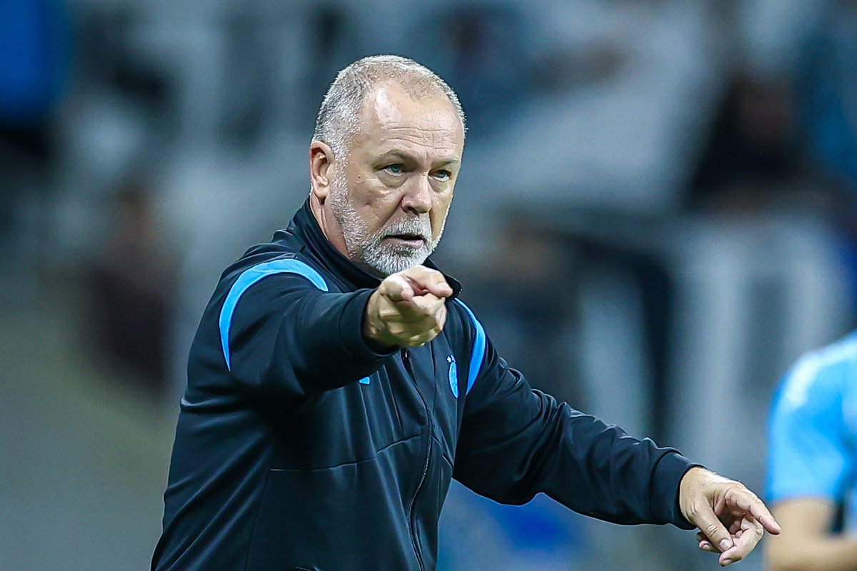 Mano Menezes, técnico do Grêmio (foto: Lucas Uebel/Grêmio)