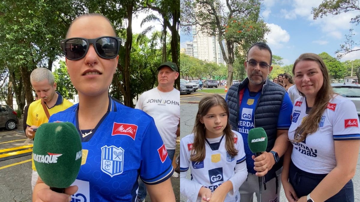 Torcedores do Minas se frustraram com a ausência do time na final (foto: Rafael Cyrne/EM/D.A Press)