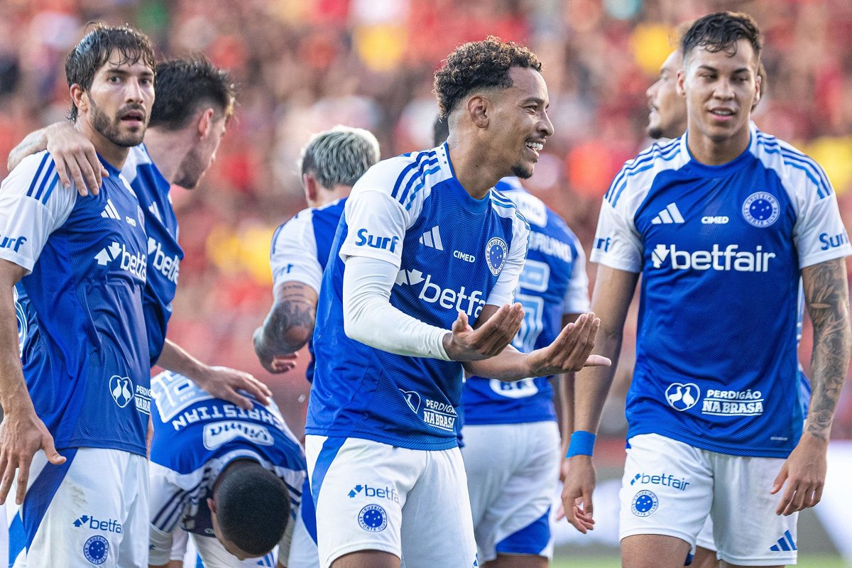Matheus Pereira fez dois gols para o Cruzeiro contra o Sport (foto: Rafael Vieira/Cruzeiro)
