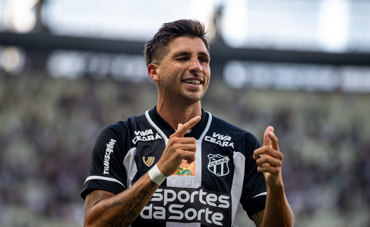 Lucas Mugni, meio-campista do Ceará - (foto: Divulgação/Ceará)