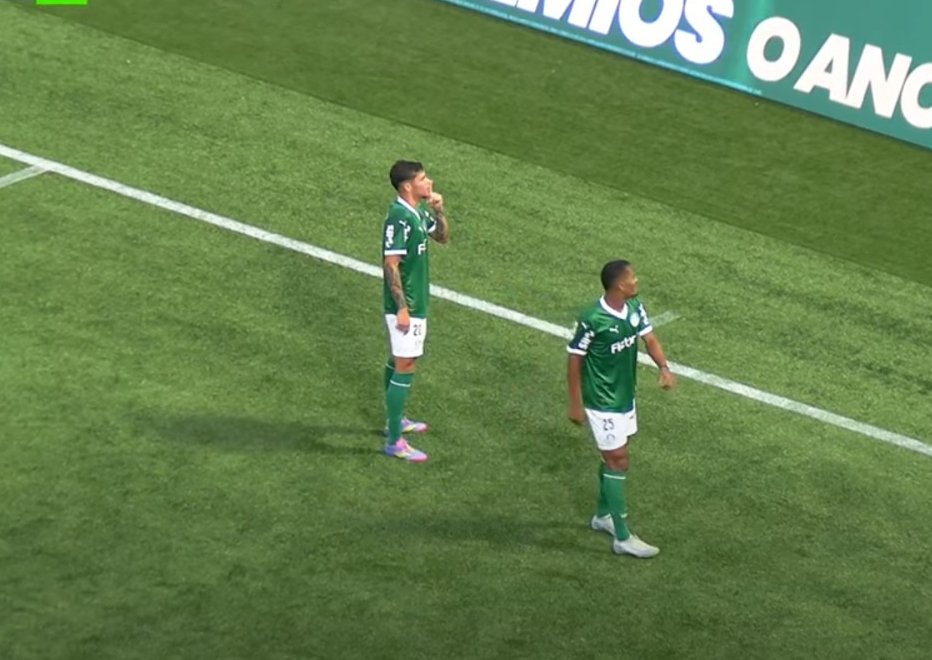 Palmeiras venceu o Cruzeiro por 3 a 0 (foto: Reprodução)