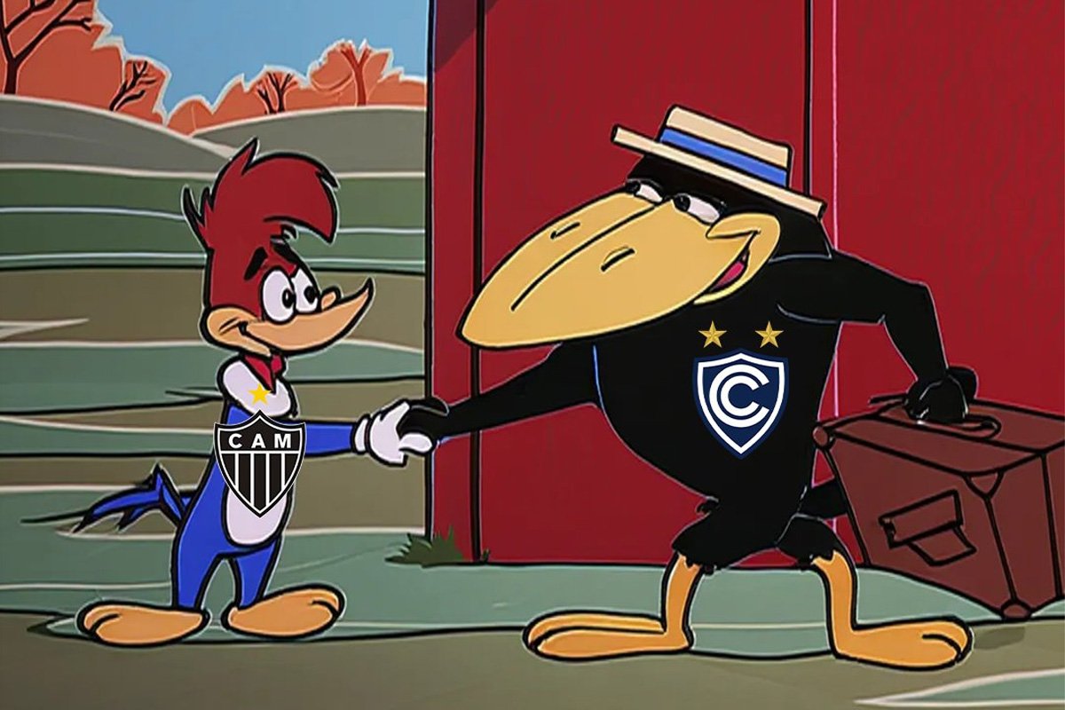 Cienciano (Jubileu) agradece ao Atlético (Pica-Pau): 'Obrigado, amigo, você é um amigo' (foto: Reprodução)