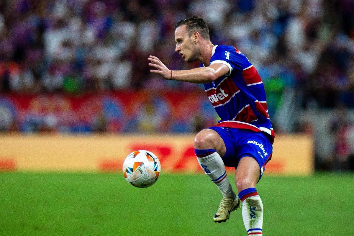 Tomás Pochettino, jogador do Fortaleza - (foto: Thiago Gadelha / AFP)