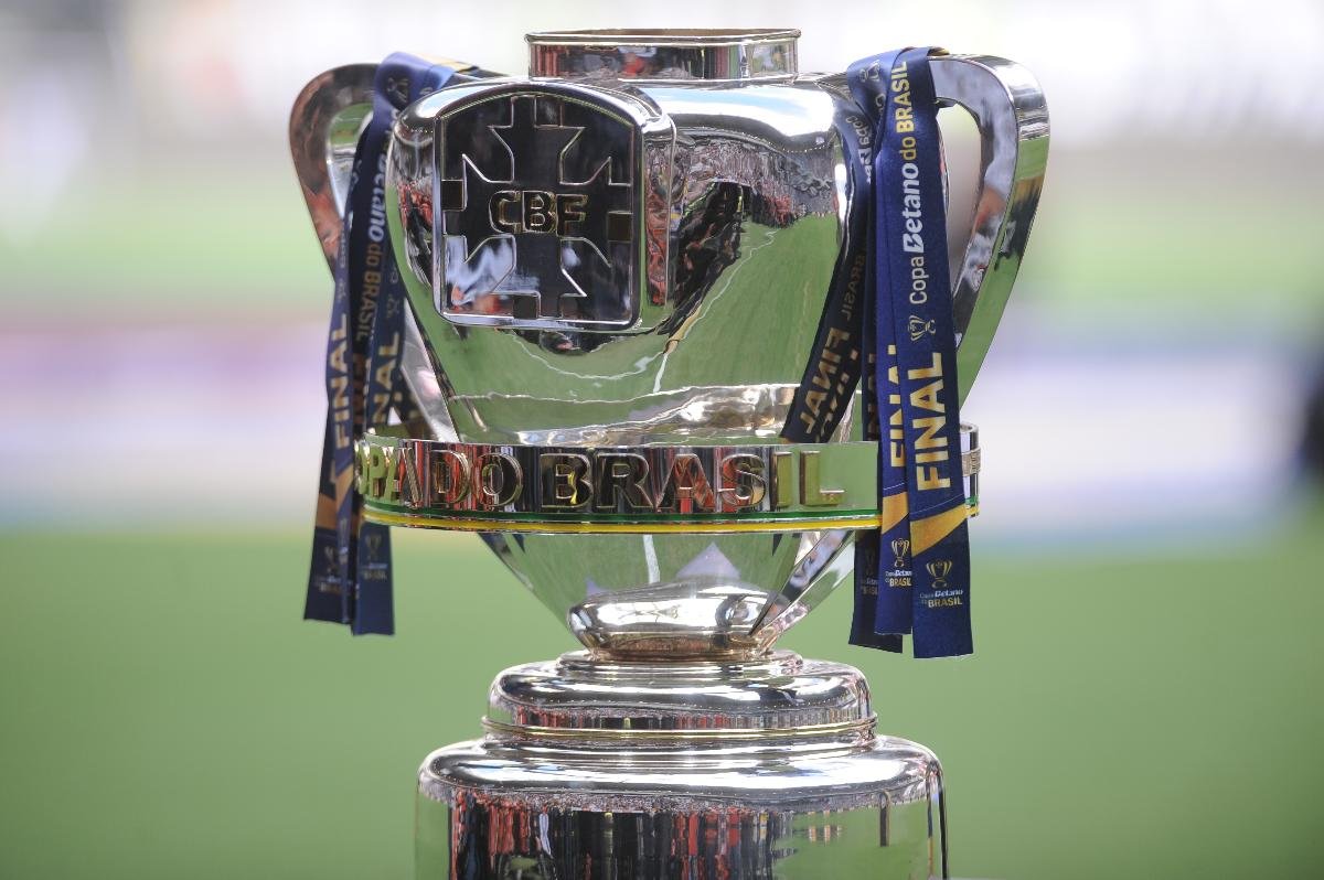 Troféu da Copa do Brasil (foto: Alexandre Guzanshe/EM D.A Press)