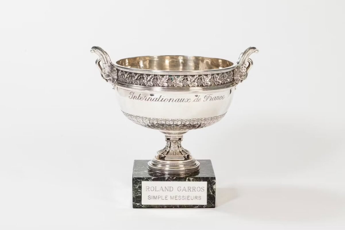 Troféu de Roland Garros (foto: Divulgação)