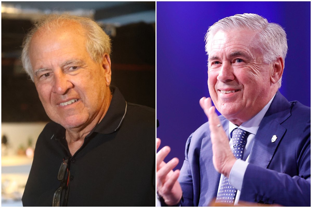 Rubens Menin, investidor do Atlético, e Carlo Ancelotti, novo técnico da Seleção (foto: Alexandre Guzanshe/EM/DA.Press e Rafael Ribeiro/CBF)