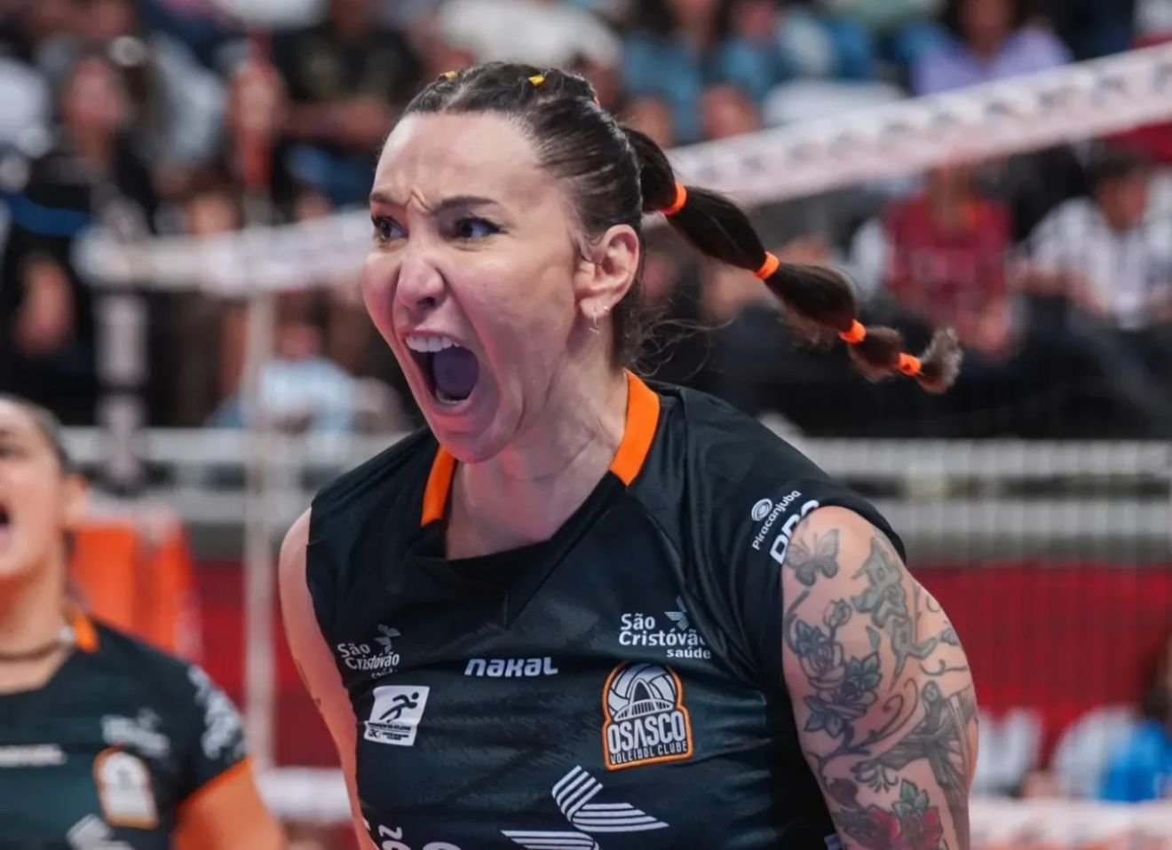 Tiffany, oposta do Osasco, em quadra (foto: Carol Oliveira/Osasco)