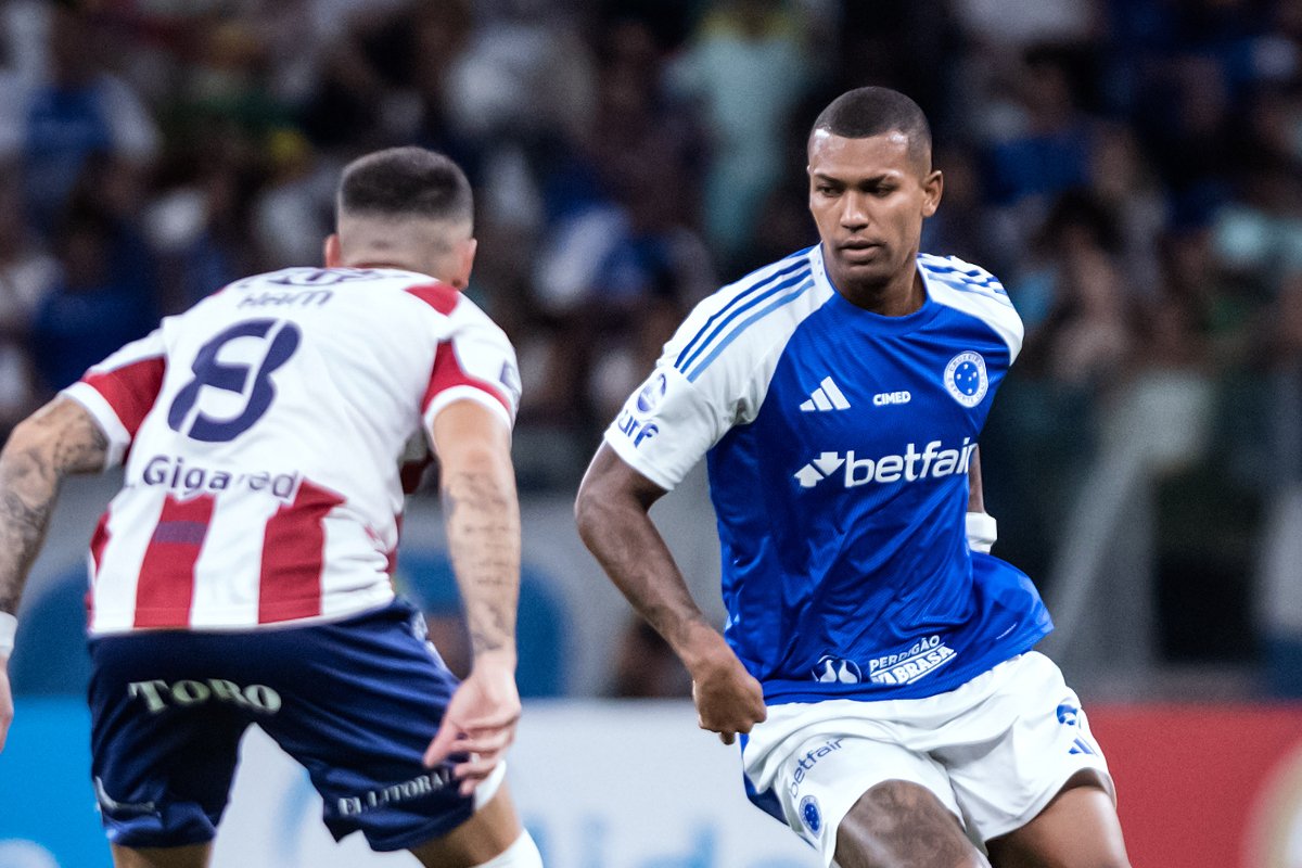 Walace em Cruzeiro x Unión (foto: Gustavo Aleixo/Cruzeiro)