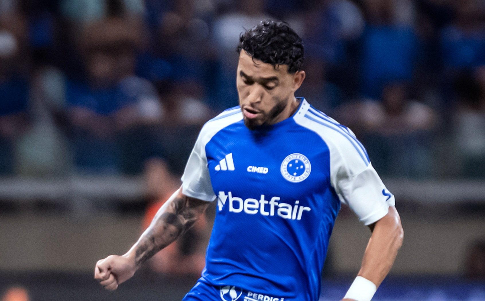 William, ala do Cruzeiro (foto: Gustavo Aleixo/Cruzeiro)