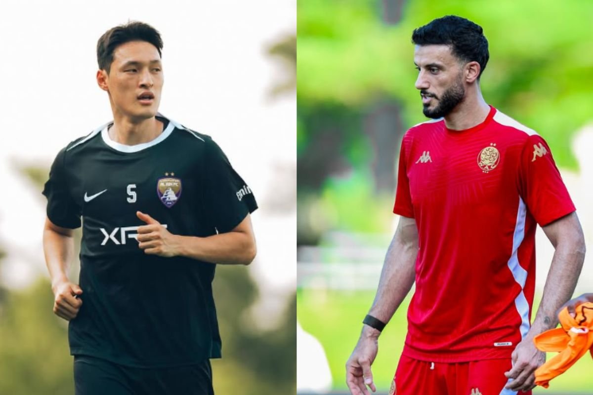 Jogadores das equipes (foto: Divulgação: Wydad Casablanca - Al-Ain)