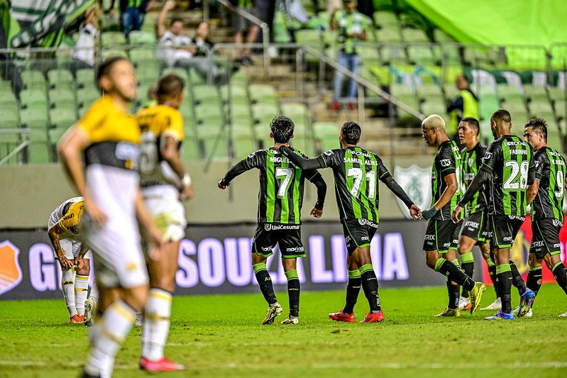 Miguelito, jogador do América (foto: Mourão Panda / América)