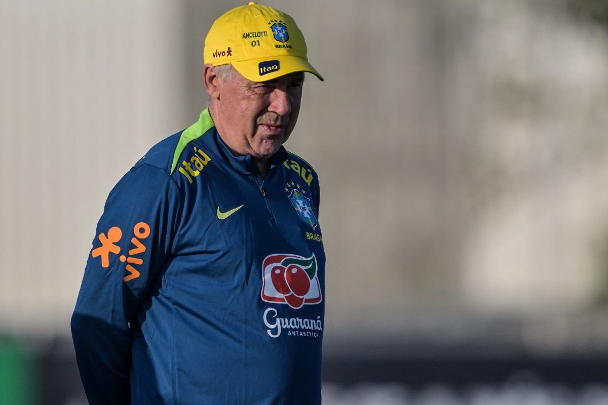 Treinador Carlo Ancelotti (foto: Nelson Almeida / AFP)