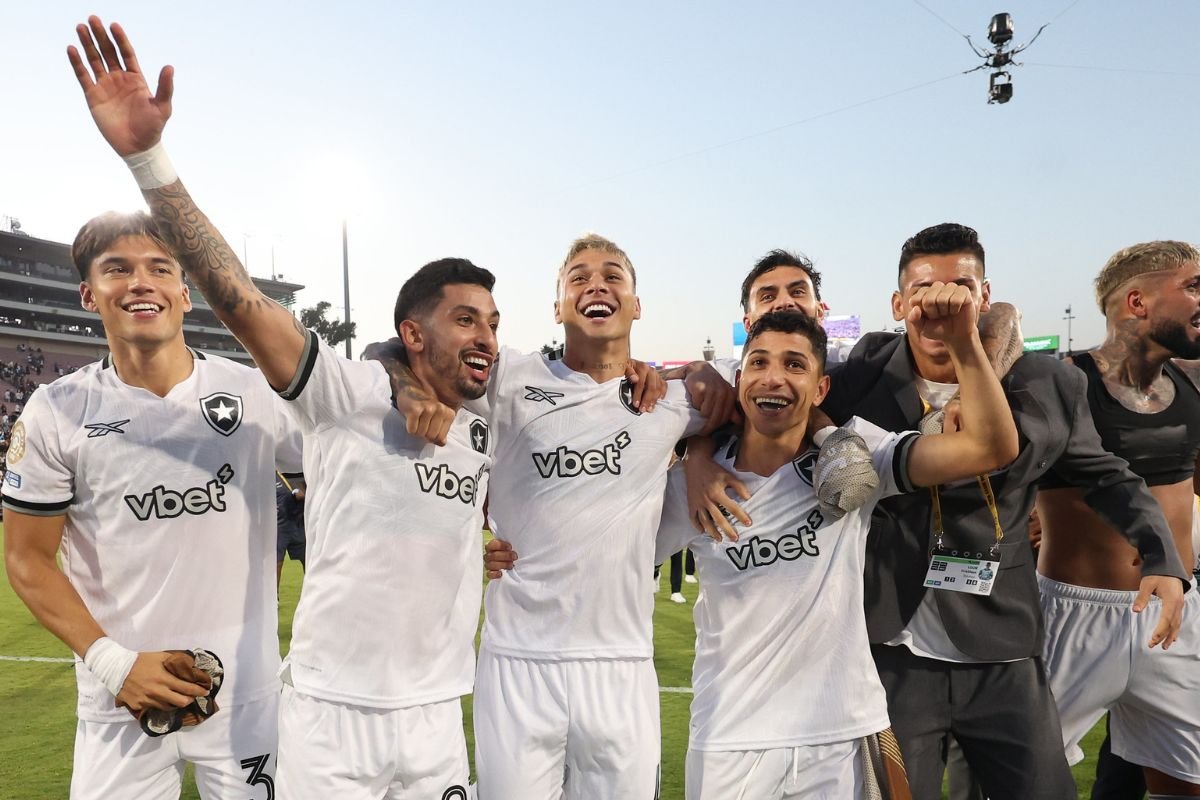 Jogadores do Botafogo (foto: Divulgação: Vitor Silva/Botafogo)